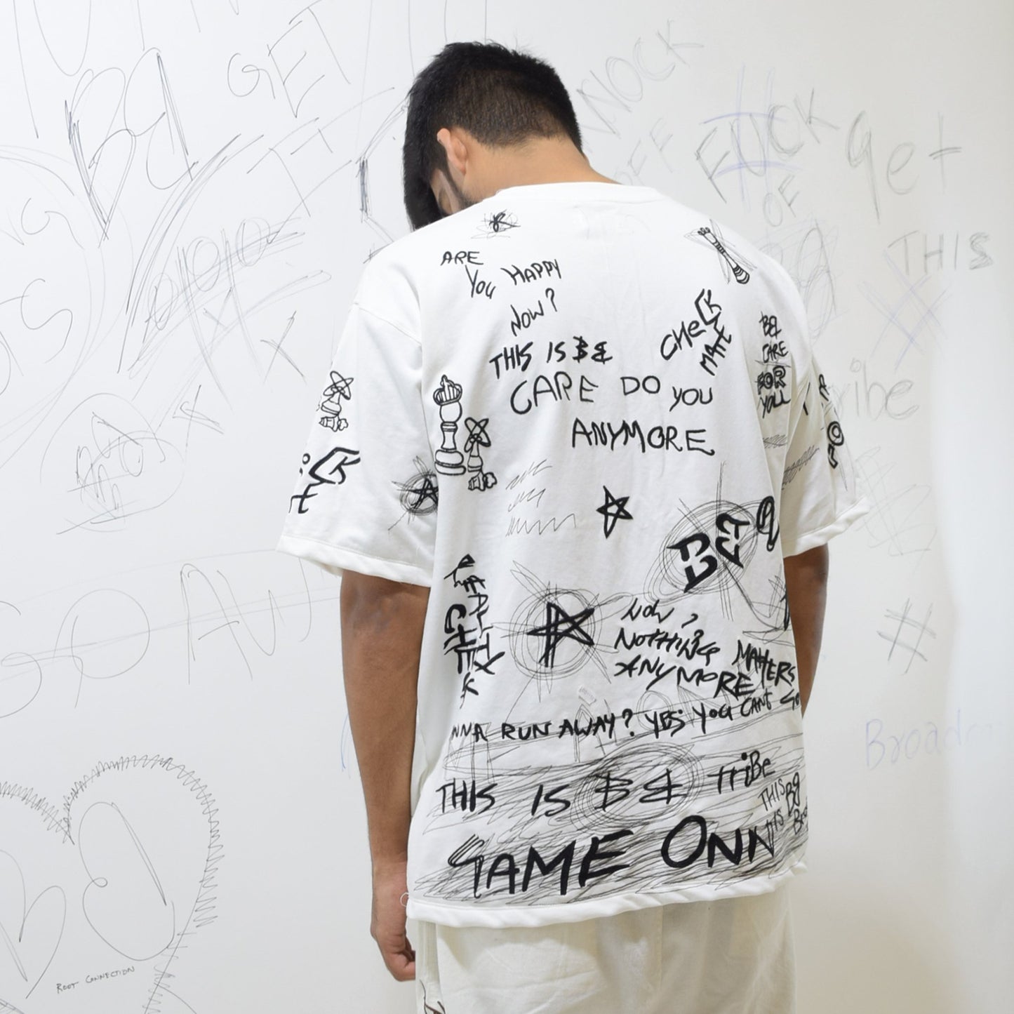 BB Scribble Embroidered Tee