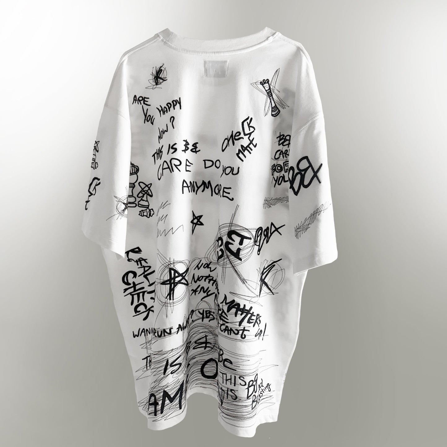 BB Scribble Embroidered Tee