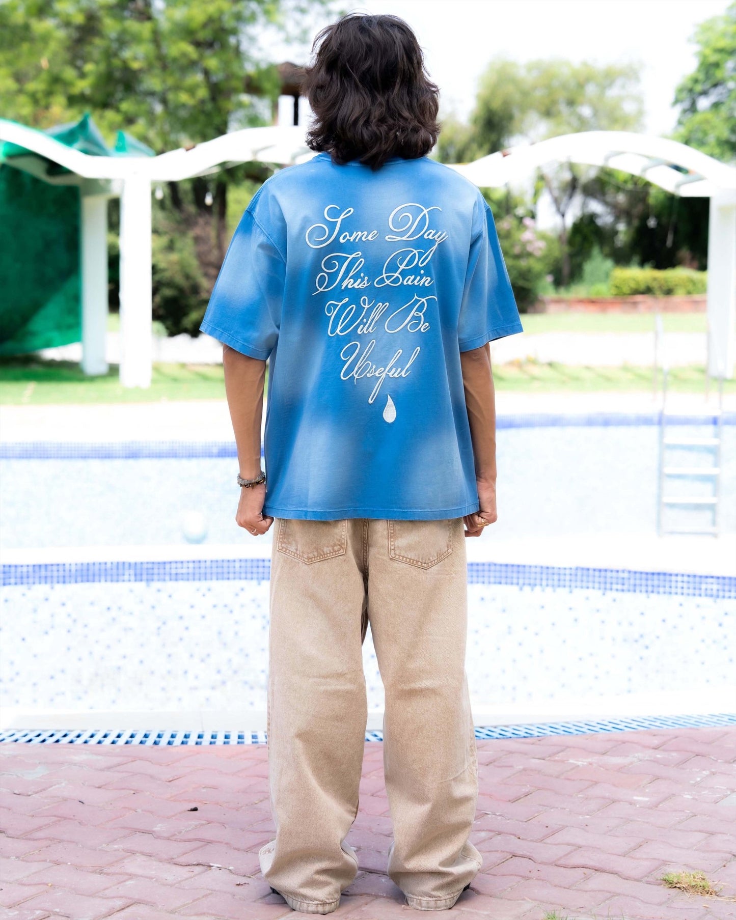 Some Day Embroidery T-Shirt