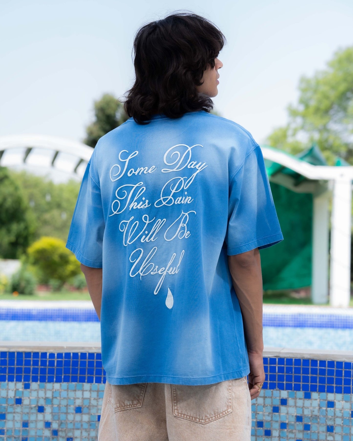 Some Day Embroidery T-Shirt