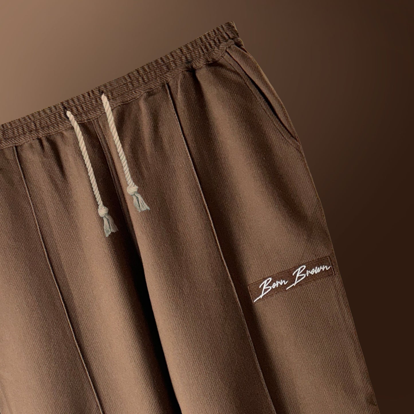 BB Brown Straight Leg Trouser