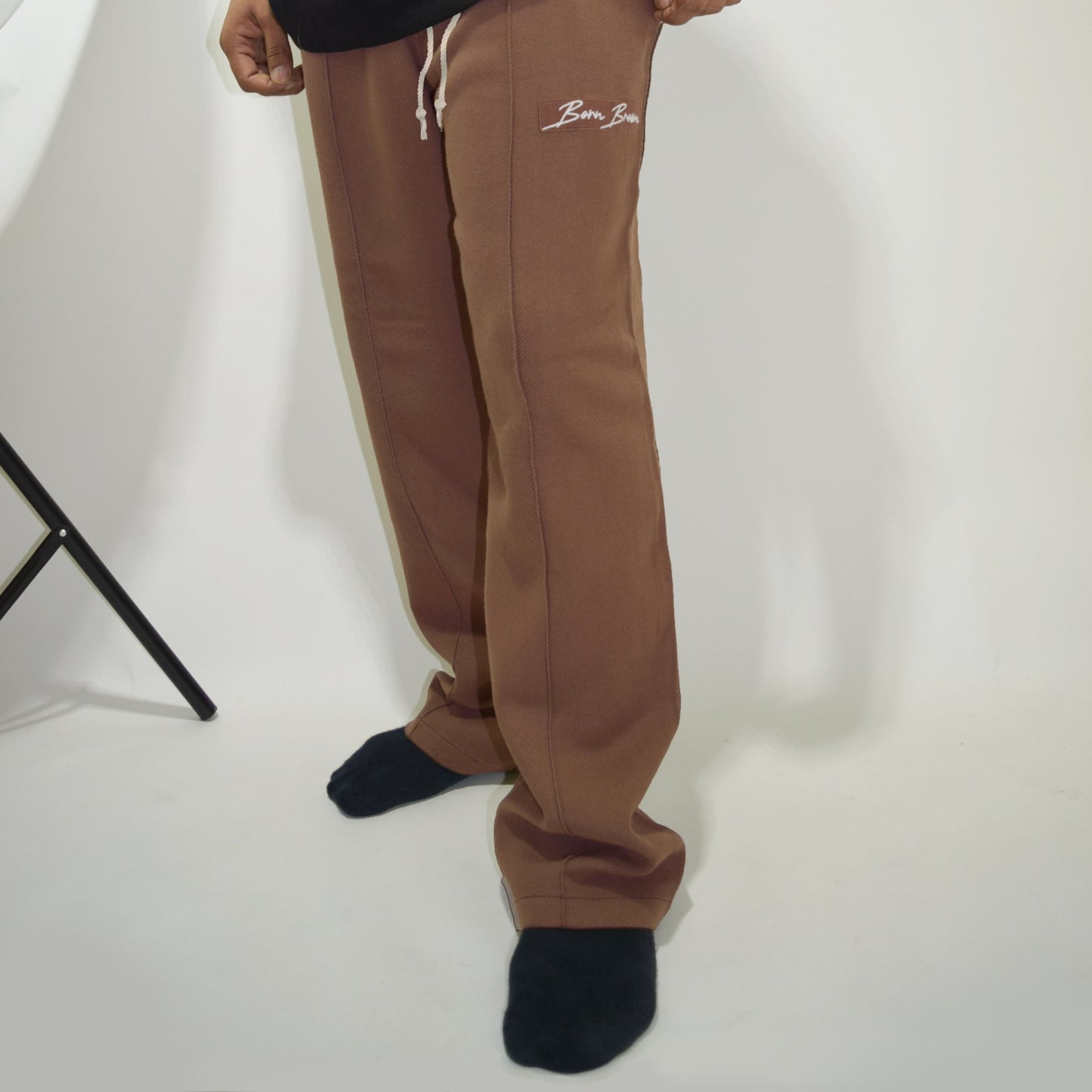 BB Brown Straight Leg Trouser