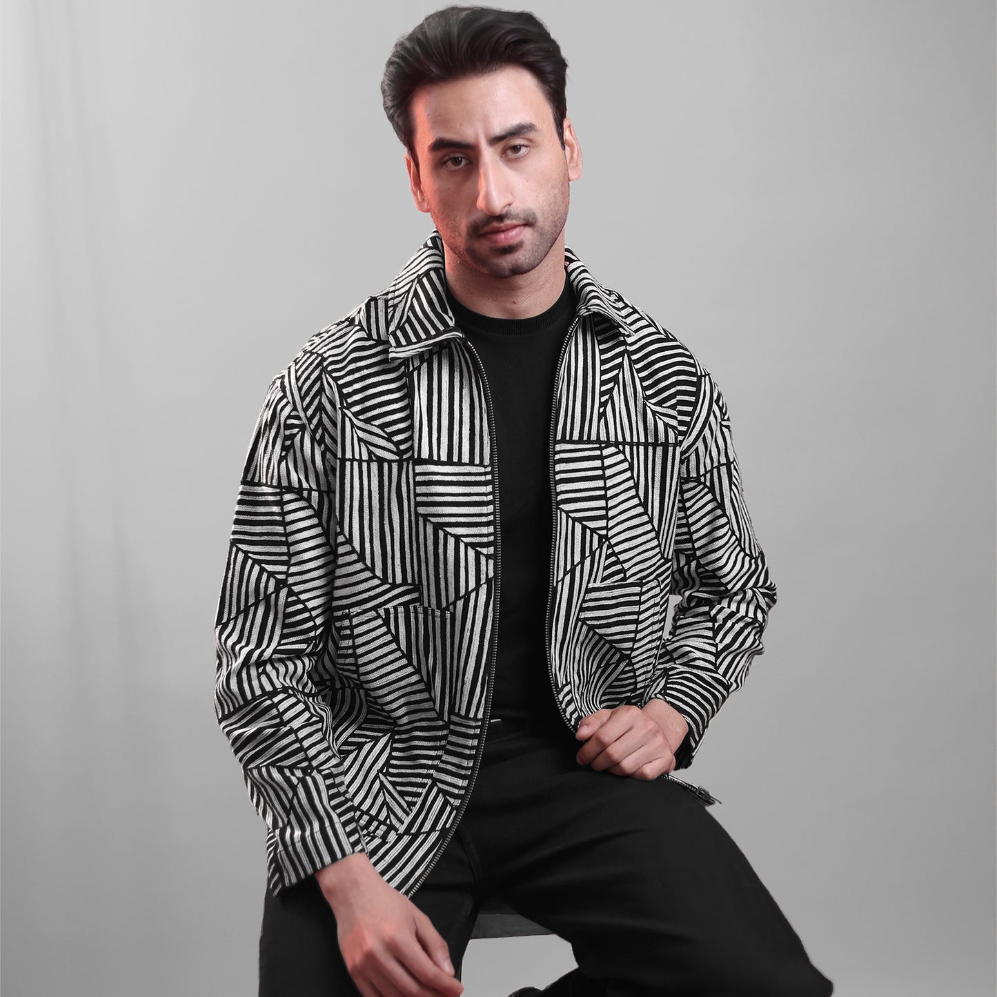 BB Zebra Embroidered Jacket