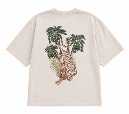 Tiger Embroidery T-Shirt