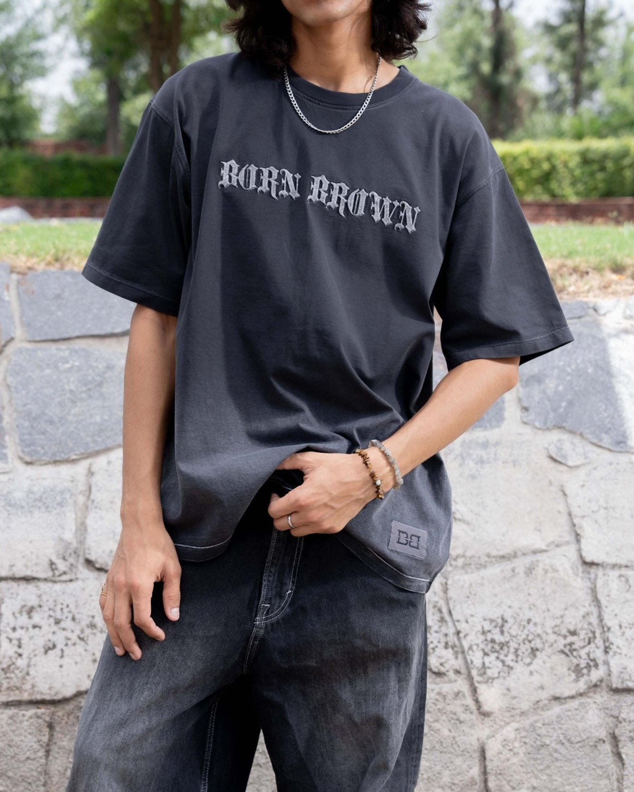 BB Stone Embroidery T-shirt