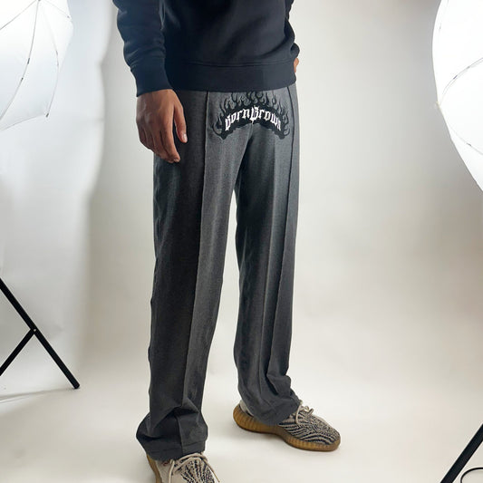 BB Gray Straight Leg Trouser