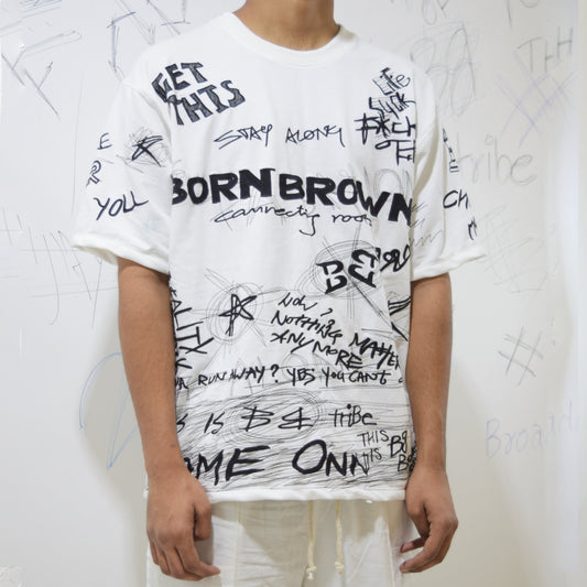 BB Scribble Embroidered Tee