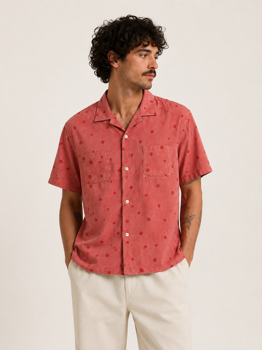 Dessert Bloom Linen Shirt