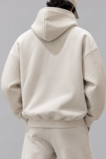 BB Embroidered Hoodie White