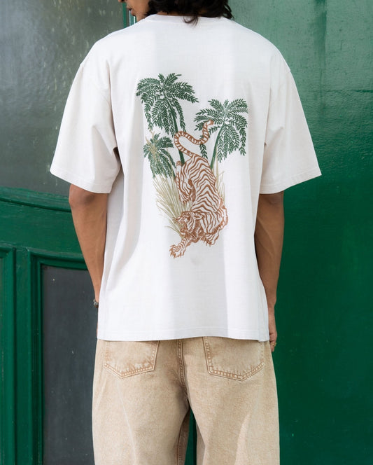 Tiger Embroidery T-Shirt