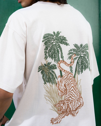 Tiger Embroidery T-Shirt