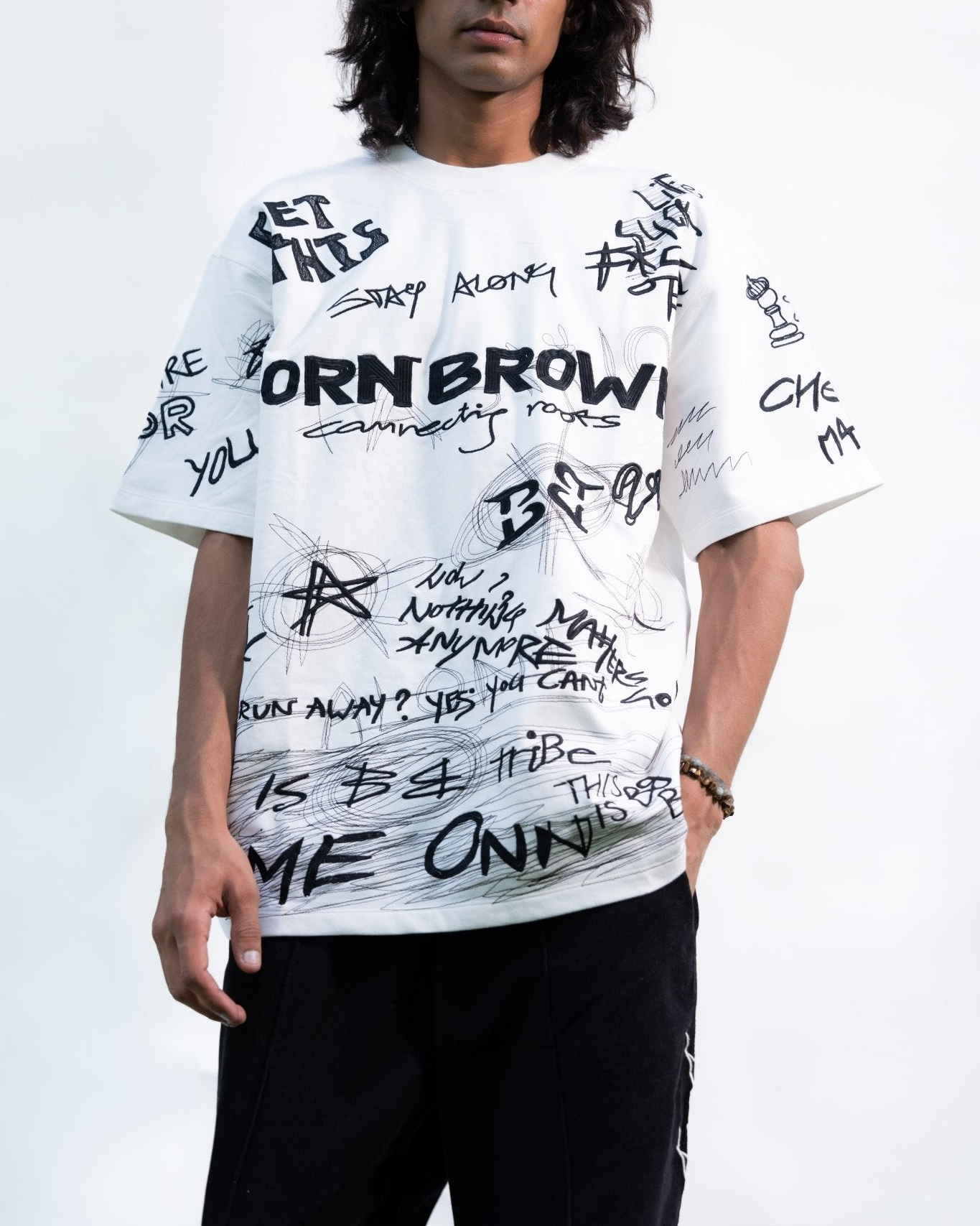 BB Scribble Embroidered T-shirt