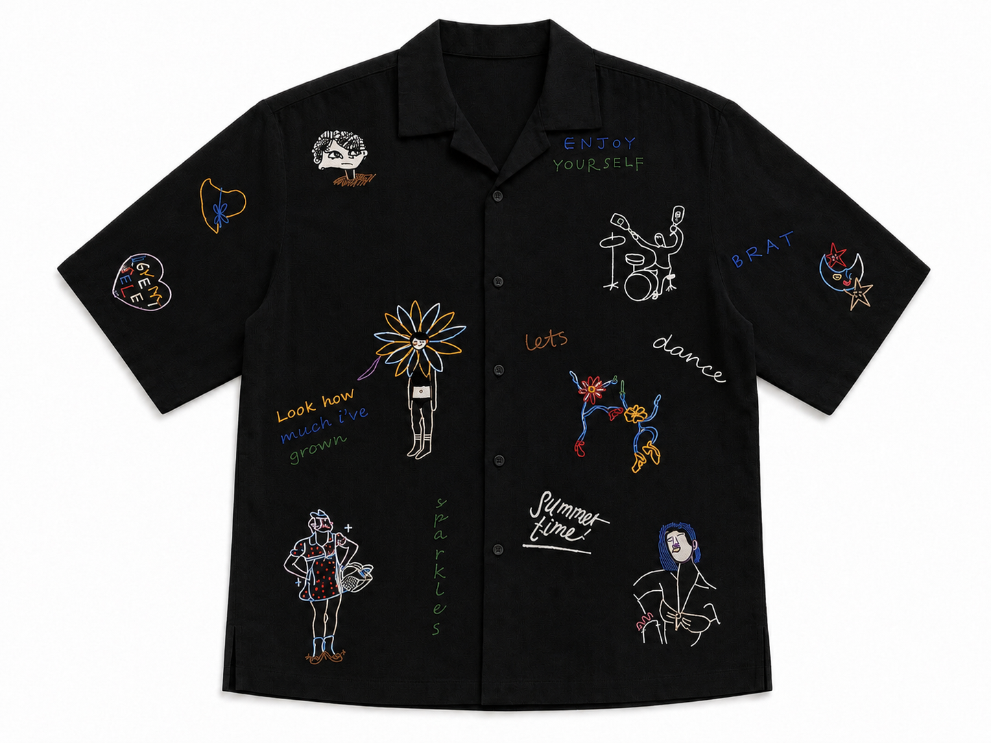 Tomodachi Shirt Black