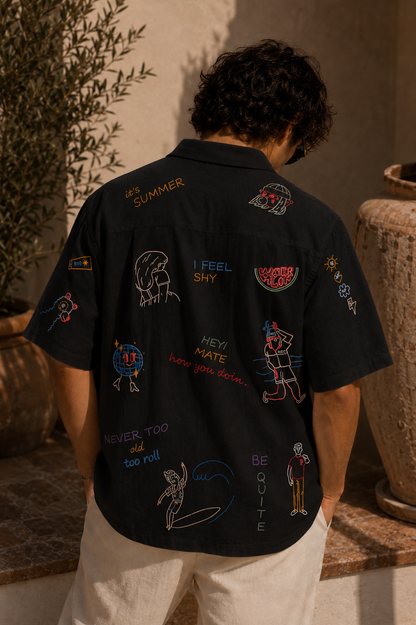 Tomodachi Shirt Black