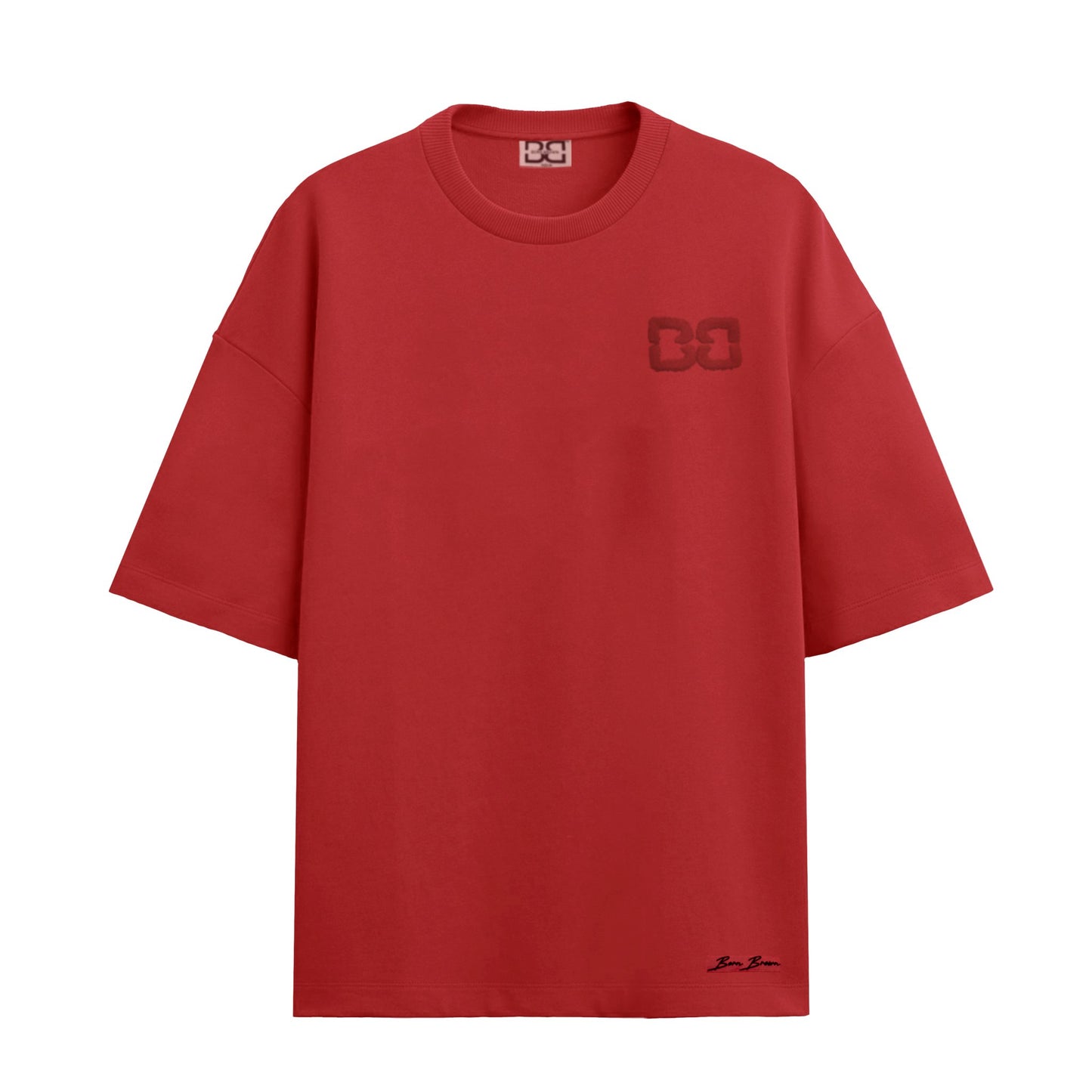 Oversize T-shirt made of compact cotton terry. Round neck and short sleeves. 240 GSM | Towel Embroidery embroidery t-shirt embroidery tshirt cotton 100% embroidery towel embroidery tshirtEmbroidered men's t-shirts Men's embroidered tees Custom embroidery t-shirts for men Embroidered graphic tees for men Men's embroidered logo t-shirts Embroidered polo shirts for men Embroidered designer born brown born brown brand bb brand bb bornbrown.in bornbrown  re embroidery puff embroidery stitch embroidery