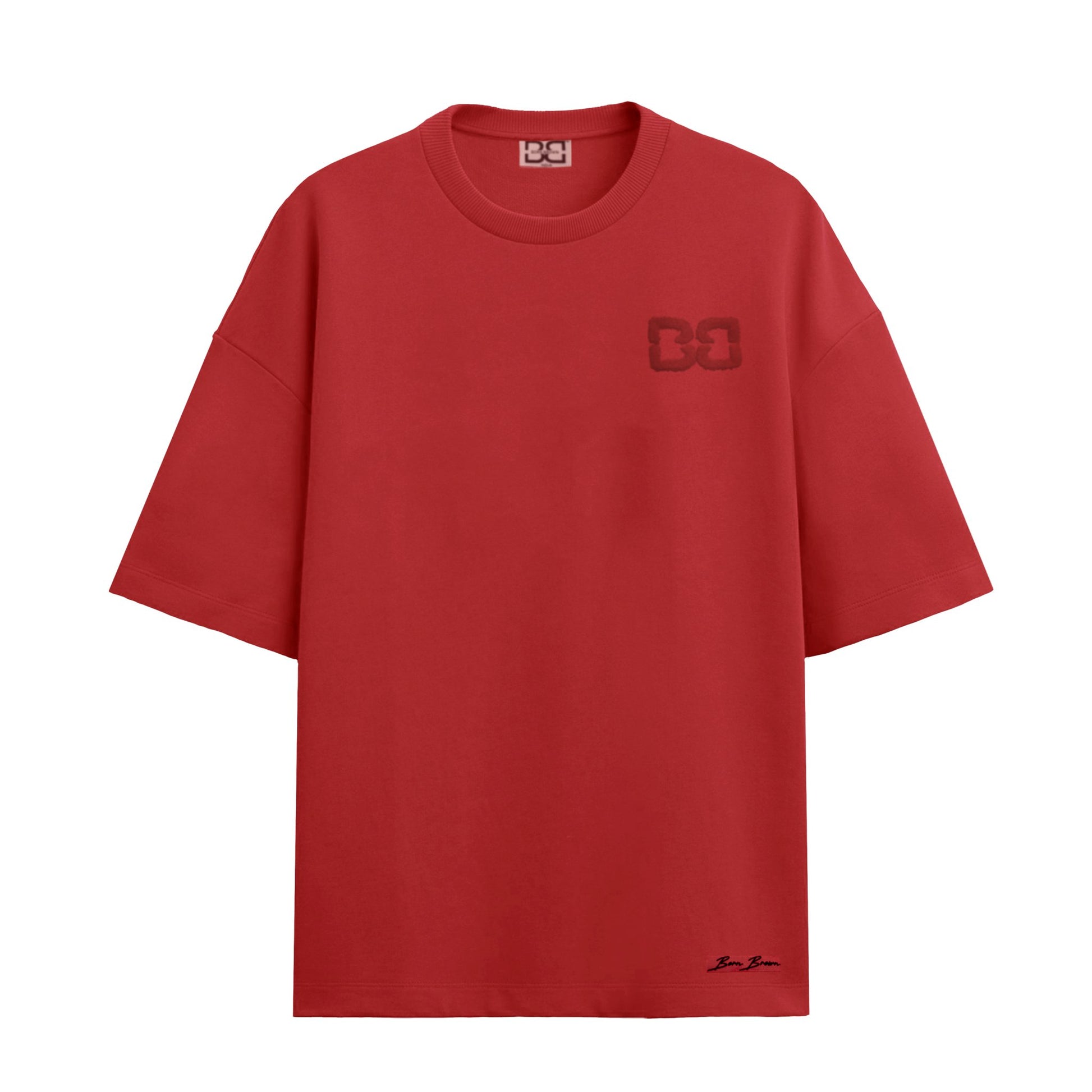 Oversize T-shirt made of compact cotton terry. Round neck and short sleeves. 240 GSM | Towel Embroidery embroidery t-shirt embroidery tshirt cotton 100% embroidery towel embroidery tshirtEmbroidered men's t-shirts Men's embroidered tees Custom embroidery t-shirts for men Embroidered graphic tees for men Men's embroidered logo t-shirts Embroidered polo shirts for men Embroidered designer born brown born brown brand bb brand bb bornbrown.in bornbrown  re embroidery puff embroidery stitch embroidery