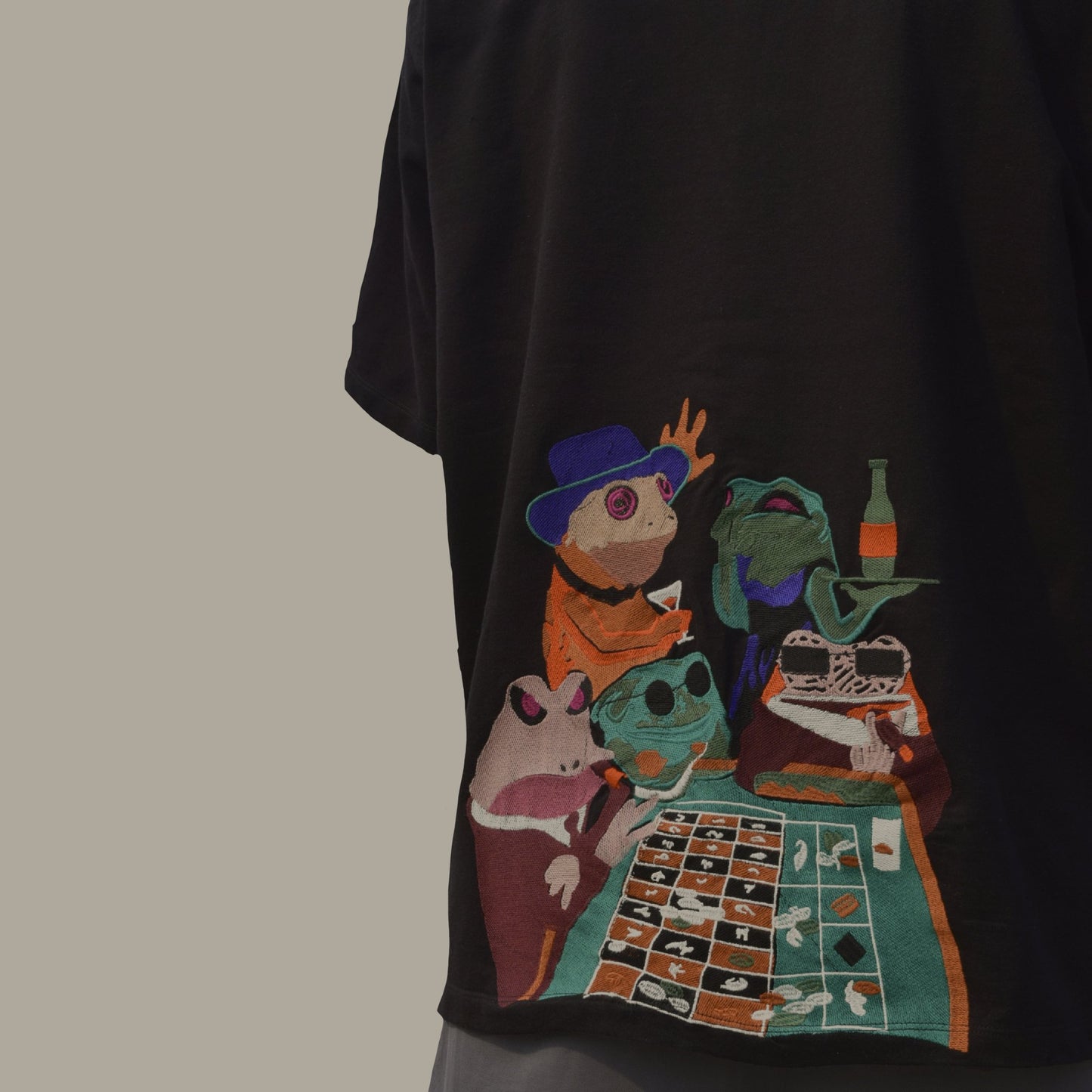 BB Casino Embroidered T-shirt