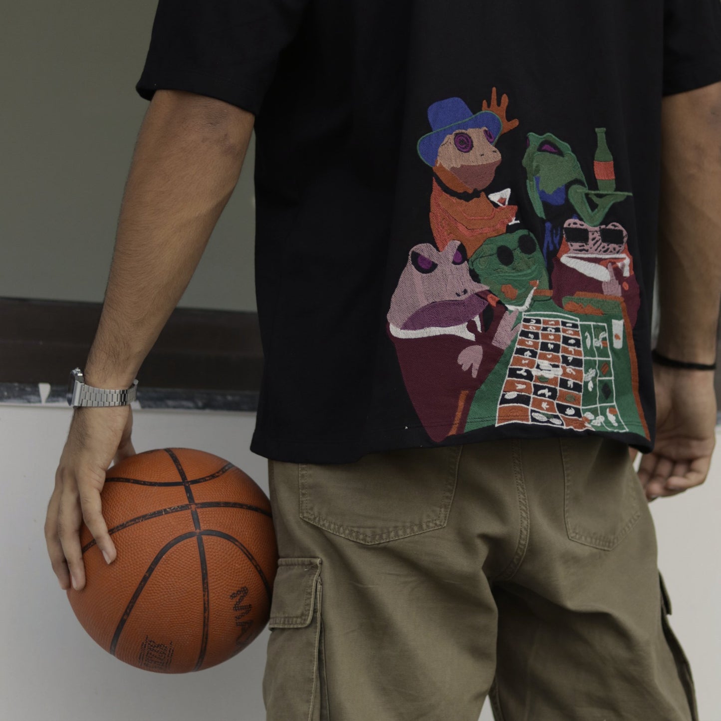 BB Casino Embroidered T-shirt